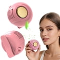 thumbnail image 2 of Cruise Essentials 2026 Portable Clip On Fan Mini USB Rechargeable Bladeless Personal Fan 360° Rotatable 3 Speed Silent Wearable Cooling Fan for Travel Outdoor Office,Pink, 2 of 6
