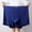 Blue, variant on WIZUTIZ Mens Stretch Boxers Breathable Plus Size Lounge Ice Silk Shorts Hollow Mid Rise Panties Comfortable Fit Boxer 2026