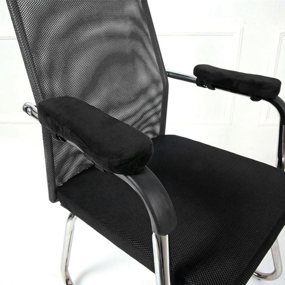 1Pcs Office Chair Parts Arm Pad Memory Foam Armrest Cover Cushion Pad For Home Office Chair Comfortable Elbow Pillow