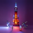 Laser Pegs Mars Rocket
