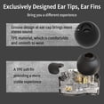thumbnail image 2 of Auriculares CCZ Melody In Ear Monitor 1DD 1BA Drivers, color morado, 2 of 9