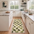 thumbnail image 6 of GENIMO 2' x 6' Runner Rug, Machine Washable Non Slip Low Pile Hallway Runner Rug for Kitchen Laundry Room, Modern Minimalist, Dusty Sage, 6 of 7