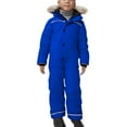 thumbnail image 3 of YunPes Boys Snow Suit Outdoor Waterproof Windproof Snowboarding Ski Suits Toddler Kids Winter Warm Plain Hooded Overalls Jumpsuit, 3 of 6