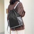 thumbnail image 3 of PENGXIANG Oxford Basketball Bag High-Capacity Drawstring for Outdoor Sports (Blue), 3 of 6