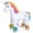 Rainbow, variant on PonyCycle Ride-On Unicorn Toy for Toddler Girls, Walking Motion, No Battery, Ages 3-4, Rainbow, X32