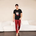 thumbnail image 3 of New 2023 Mother Daughter Father Son Matching Clothes Christmas Family Pajamas Set Short Sleeve Casual Soft Sleepwear Xmas Look, 3 of 3