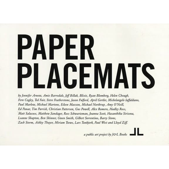 Paper Placemats, (Paperback)