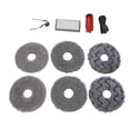 thumbnail image 1 of Kit de Accesorios de Aspiradora de Robot, Cepillo de Rodillo de Aspiradora de ABS FÁCLE DE INSTALAR ABS ROLER ROLERS EFICIENTE PARA G20S ULTRO, 1 of 7