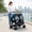 Navy, variant on Choco Moon Foldable Double Pet Stroller with Adjustable Sunshade and Storage Basket, Pet Carrier with Wheels, Pet Gear Stroller-Navy