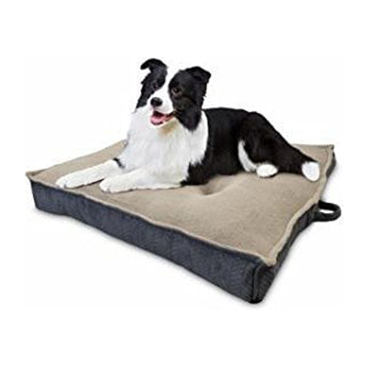 AKC6936 Jumbo Extra-Dense Pet Bed, Square, 36-In. Assorted Colors - Quantity 1
