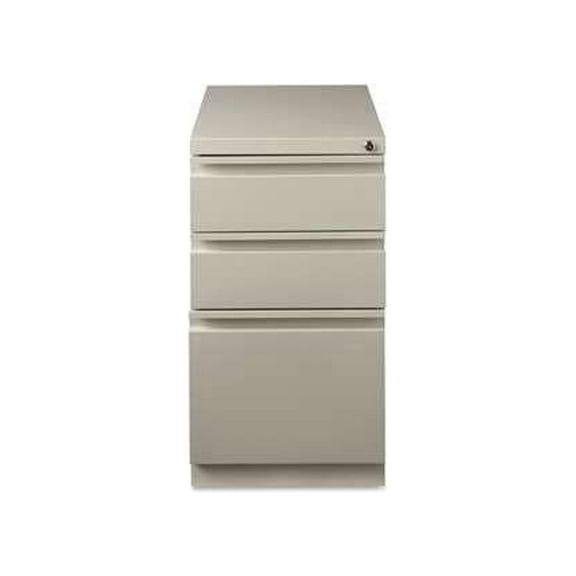 3 Drawers Vertical Steel Lockable Filing Cabinet, Putty