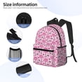thumbnail image 4 of Fotbe Cute Watermelon Flamingo Lightweight Casual Laptop Backpack for Men and Women, Daily use Waterproof backpack, Backpack for College, 4 of 7