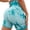 Green, variant on Women Workout Scrunch Lifting Shorts Tie Dye Seamless High Waist Gym Yoga Biker Shorts Yellow S