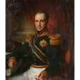 thumbnail image 2 of Cornelis Kruseman 12x14 Gold Ornate Wood Frame and Double Matted Museum Art Print Titled - Portrait of Godart Alexander Gerard Philip, Baron Van Der Capellen, Governor-General of the Dutch East I, 2 of 4