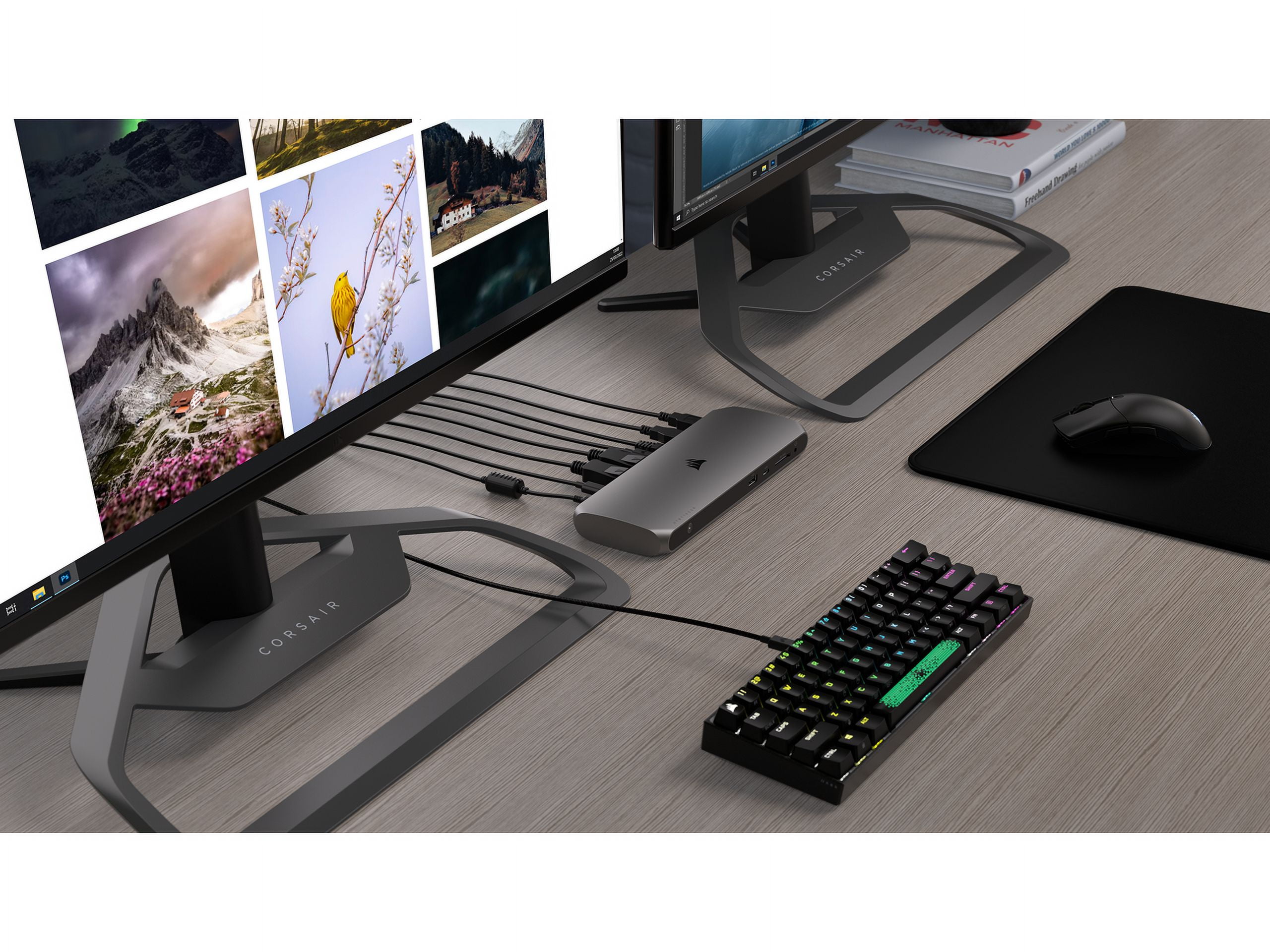 Corsair TBT100 DP Thunderbolt 3 Dock with DisplayPort