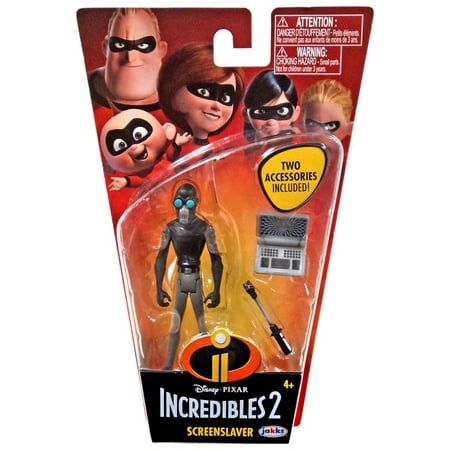 - Disney / Pixar Super Poseable Series 2 Screenslaver Basic Action Figure