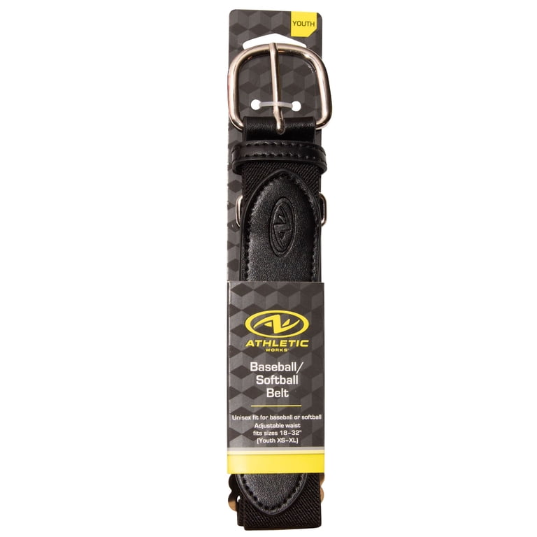 Athletic Works Youth Baseball Softball Belt Black Adjustable  display picture 1