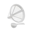 thumbnail image 5 of Westinghouse 220-volts Digital programable Cafetera Maker-permanente Filtro Hot Plate Bundle con Dynastar Plug Adapters (BLANCO), 5 of 5