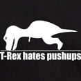 thumbnail image 3 of CafePress - T Rex Hates Push Ups T Shirt - Men's Classic Graphic Cotton T-Shirt, 3 of 4