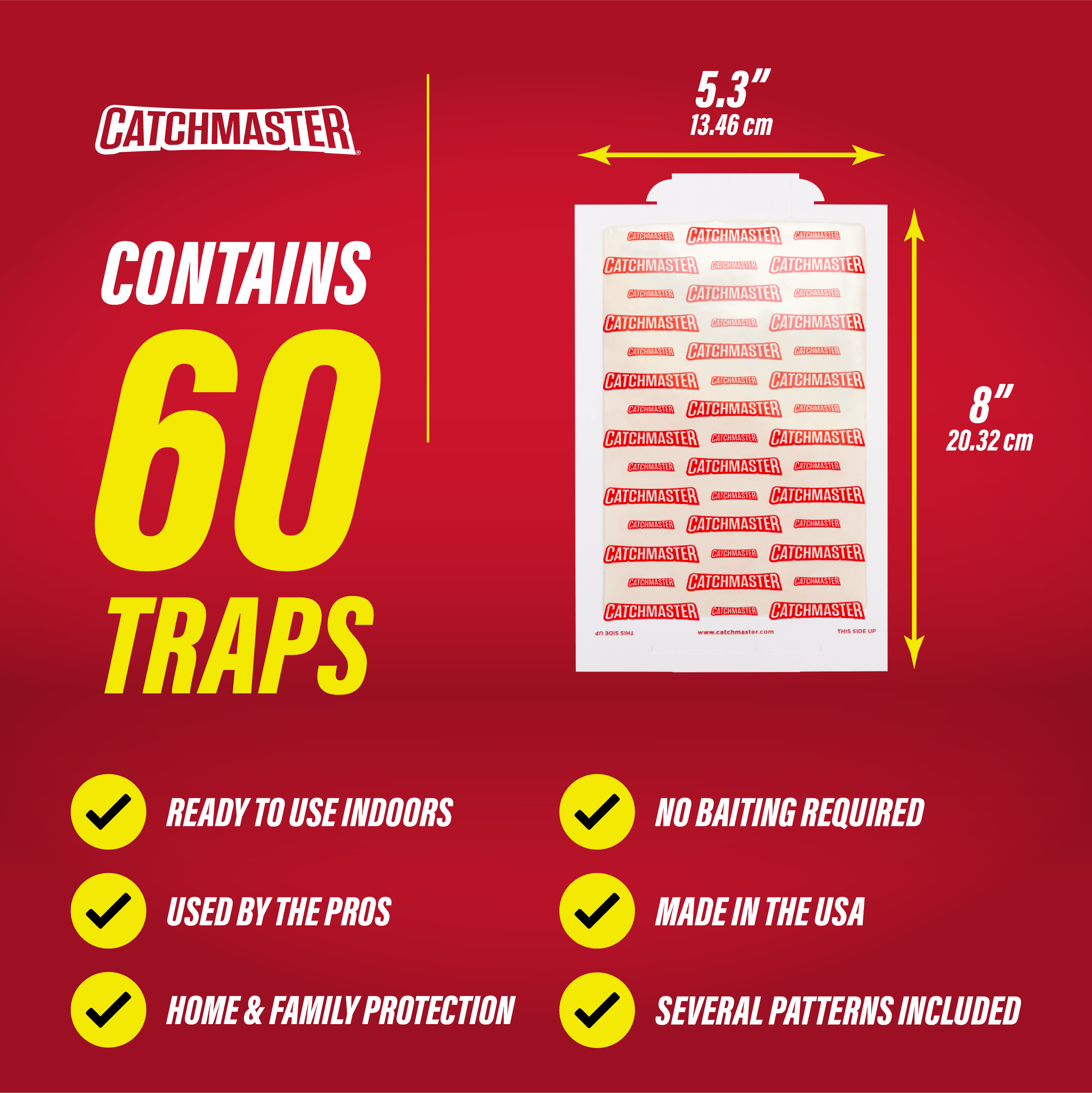 Catchmaster Insect & Mouse Glue Traps 60-Pack photo 6