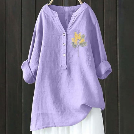 

Sun Shirt Women Long Sleeve Swimsuits for Women Printed Comfortable Hiking Shirts Women Womens Swim Shirt Light Purple L