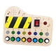 thumbnail image 5 of Tablero ocupado Montessori, tablero sensorial de madera, tablero de música Montessori educativo de madera electrónica para educación temprana,, 5 of 9