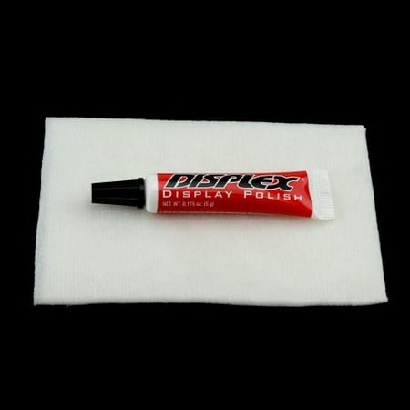 Displex Display Polish Revitalizer Scratch Remover for Cell Phone LCD Screens w/ Microfiber