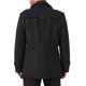 thumbnail image 3 of Abrigo de media longitud INSPIRE CHIC para hombre, abrigo de invierno con cremallera y un solo botón, abrigo de negocios con cuello de bufanda, color negro, 3 of 6