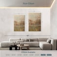 thumbnail image 4 of Elephant Stock Abstract Silence Wall Art - Vertical Multi Panel Canvas - Living Room Wall Decor - Abstract Multi Panel - Brown And Blue Decor By Osnat Tzadok - 42" x 65", 4 of 8