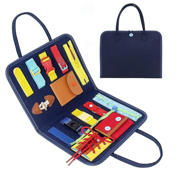 Jouet Montessori Essentiel Planche Sensorielle Éducative pour le Développement des Tout-Petits