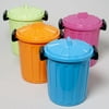 PAIL WITH LID AND LOCKS 7 LITER 10.43X9.05X11.81 6 COLORS, Case Pack of 24