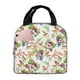 thumbnail image 1 of Easygdp Birds And Flowers Bolsa Térmica Premium - Tela Oxford Impermeable, Gran Capacidad, Bolsillo Frontal, Unisex para Trabajo, Escuela, Actividades al Aire Libre y Picnics, 1 of 8