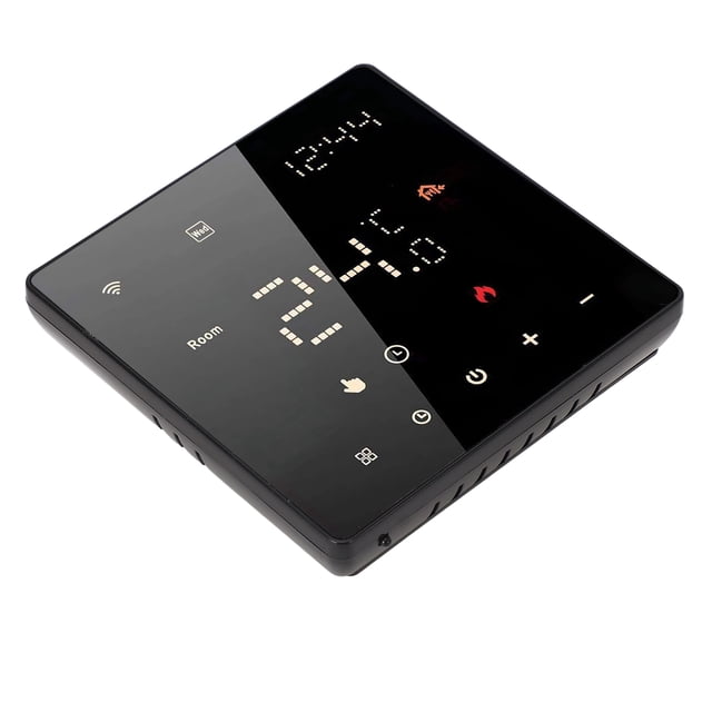 Smart WiFi Thermostat 7 Day Schedule App Control Sharing Function Touch Screen Wide Compatibility with LED Display