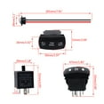 thumbnail image 5 of ROZYARD LED Lights ATV UTV Accessories Turn Signal Kit with Switch Flasher, 5 of 14