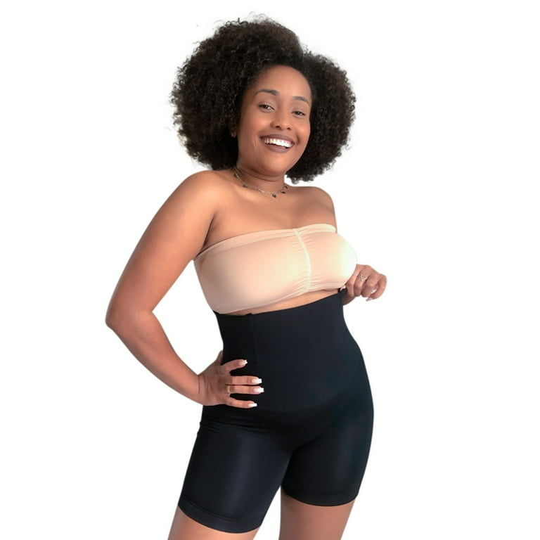 iOPQO underwear women Tummy Control Underwear For Women Firm Tummy Support  Shaping High Waist Shapewear Panties Seamless Body Shaper Shapers Black XL  