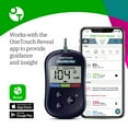 thumbnail image 6 of OneTouch Ultra Plus Flex Blood Sugar Monitor For Blood Sugar Test Kit | Blood Glucose Monitoring System Includes Blood Glucose Monitor and Glucose Meter Case, 6 of 7