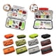 thumbnail image 2 of Caja de herramientas de pesca impermeable, organizador portátil de aparejos, caja de accesorios para cebos, verde militar mediano, 2 of 5