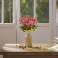 thumbnail image 6 of Hvmvliv Artificial Flowers Simulated Bouquet Fake Flowers Wedding Home Hotel Artificial Plants Flower Arrangement Decoration Props Ornaments Wine, 6 of 6