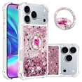 thumbnail image 1 of GANGXUN Funda Glitter Líquida para iPhone 17 Pro con Anillo Brillante, TPU Antichoques y Esquinas Reforzadas, Soporte, 1 of 6