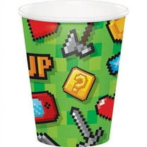 96 Count Bulk Pack Video Games Party 9 oz Cups