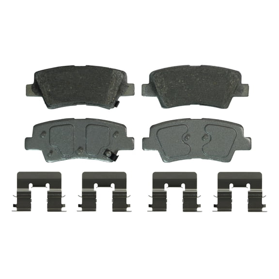 Wagner ThermoQuiet QC1594 Ceramic Disc Brake Pad Set Fits select: 2015 HYUNDAI SONATA, 2014-2016 KIA SOUL
