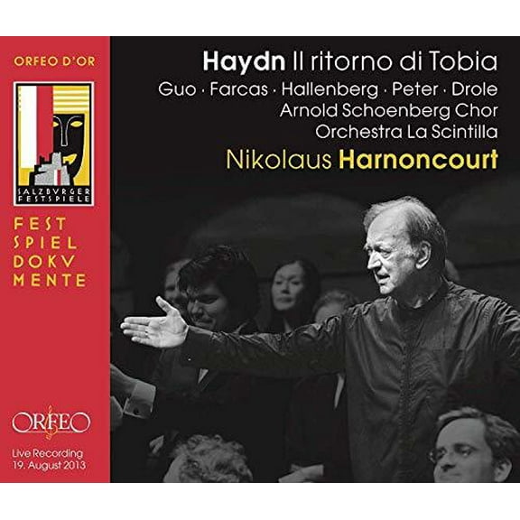 Haydn / Guo / Orchestra la Scinitilla - Il Ritorno Di Tobia - Music & Performance - CD