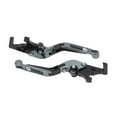 thumbnail image 4 of Brake  Levers, 2PCS Brake  Handles Extendable High Rigidity CNC Aluminum Alloy  For Motorcycle Modification Black,Red,Gold,Blue,Gray,Silver,Orange,Green, 4 of 8