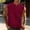 Red, variant on Men's Sleeveless Gym Tank Tops with Pocket Workout Bodybuilding Muscle T Shirts Navy L