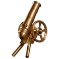 thumbnail image 4 of Small Brass Cannon Decor Cannon Model Decorative Cannon Model Retro Cannon Statue, 4 of 6