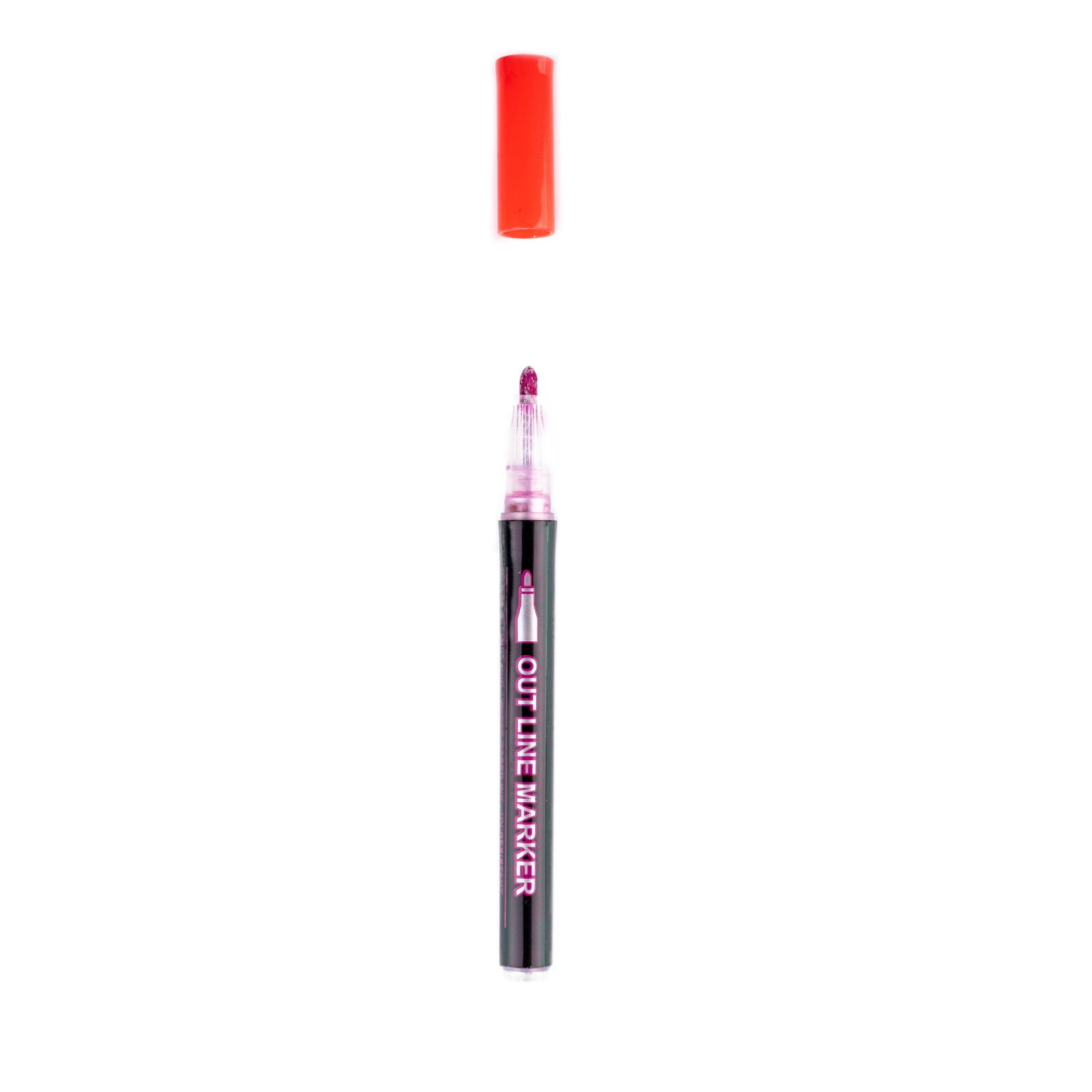 Double Line Pen Color Hand Account Pen Dream Metal Pen Hand-Ed 8Color Highlighter Marker Pen10Ml