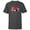 Charcoal Heather, variant on Disney Valentine's Day Big Sis Gift Family Matching Trip - Short Sleeve T-Shirt for Kids - Customized-White