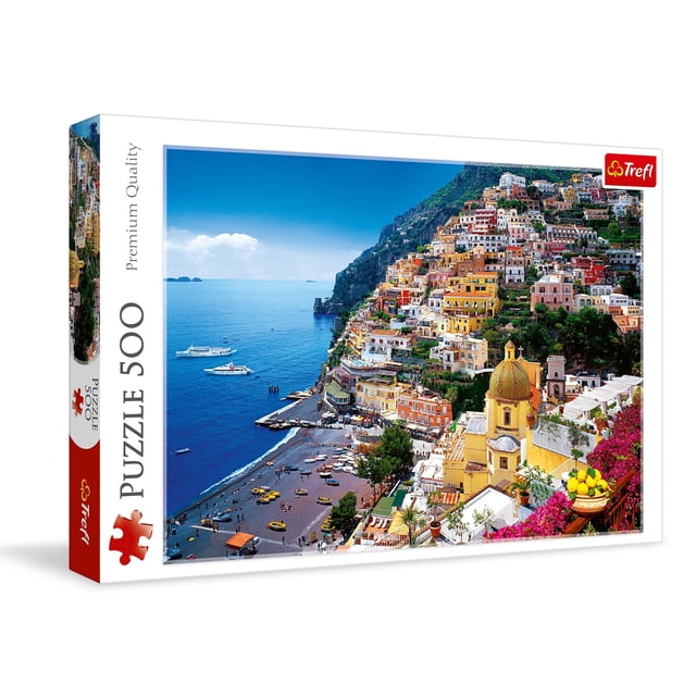 Rompecabezas Trefl Costa Amalfitana 500 Piezas 48x33 cm