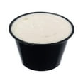 thumbnail image 3 of [250 Pack] 4 Oz Leak Proof Black Plastic Condiment Souffle Containers with Lids - Plastic Black Portion Cup with Plastic Lid Perfect for Sauces, Samples, Slime, Jello Shot, Food Storage, 3 of 8