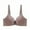 Army Green, variant on Fatuov Push Up Wire Bras for Women Solid Color Breathable Everyday Bra for Travel, Supportive Full Coverage Lightly Lined Bra 42D, Gray